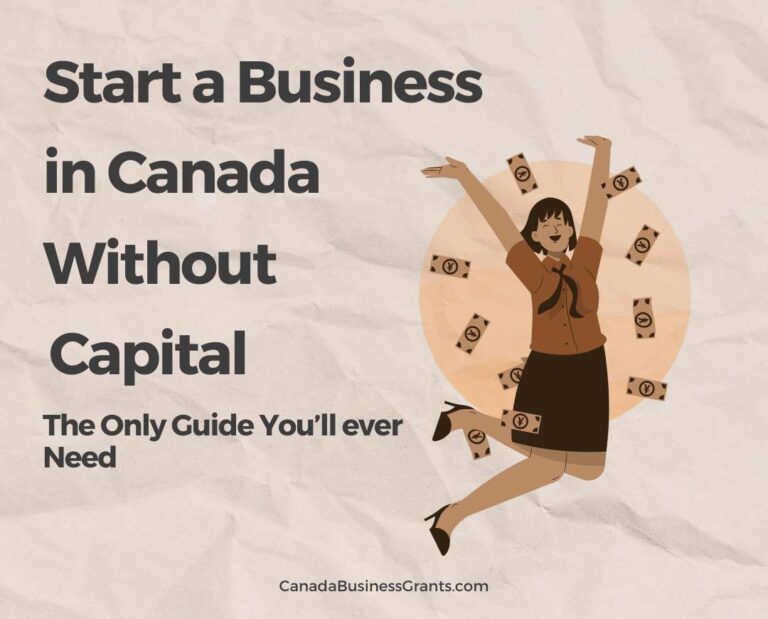 How to Start a Business in Canada with No Money